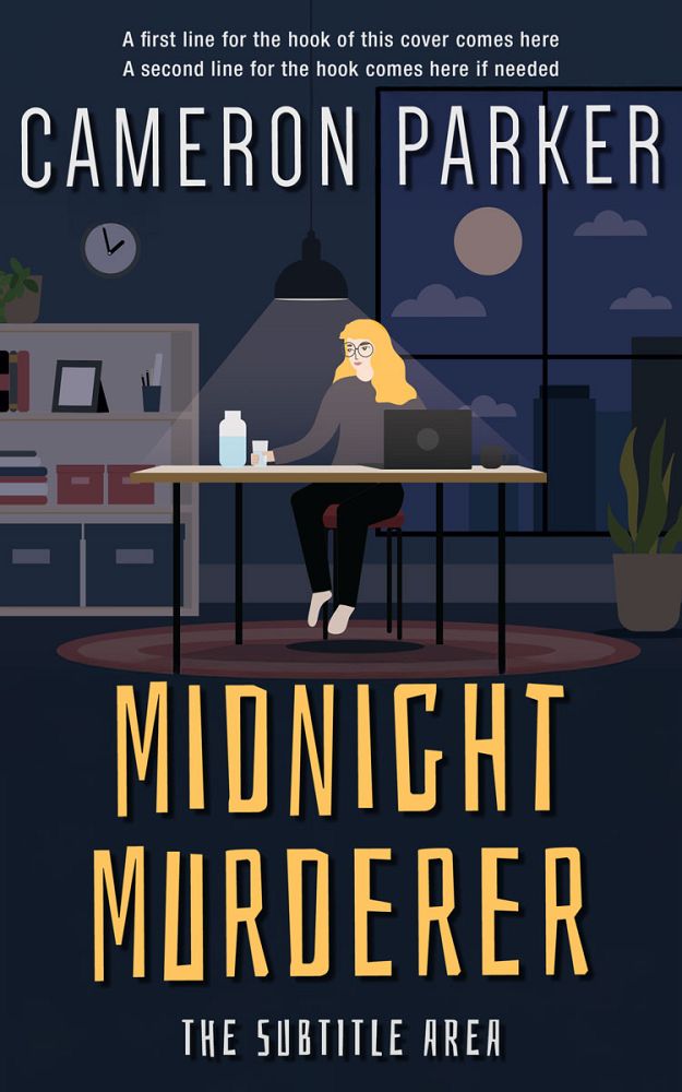 Front view of Mirage #34358 - Premade Mystery & Thriller & Suspense Book Cover | BookCoverZone