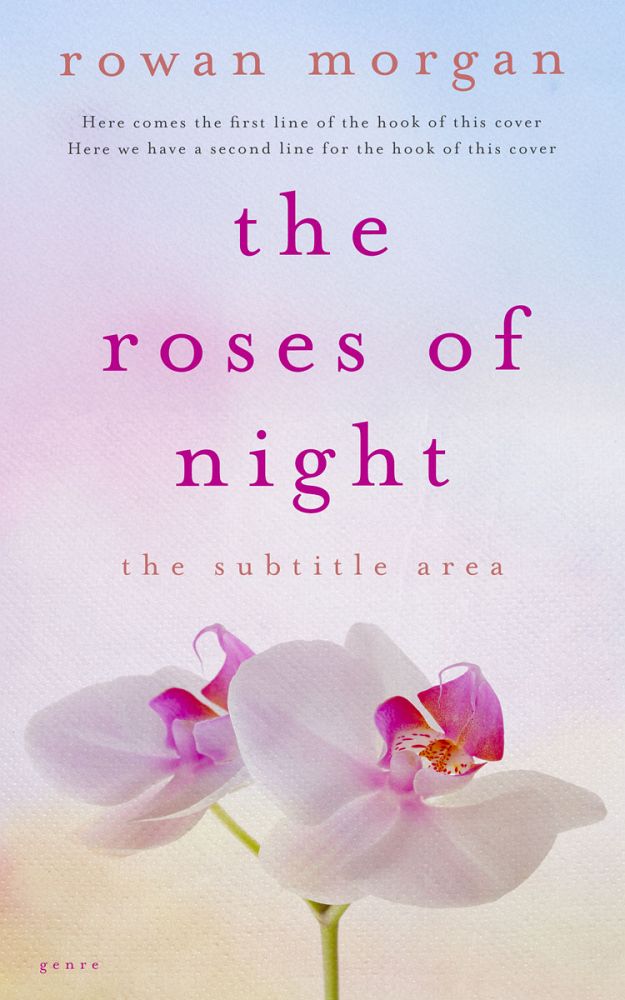 Front view of Mischka #34389 - Premade Poetry Book Cover | BookCoverZone