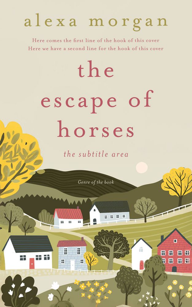 Front view of Pearl Bush #34405 - Premade Literary Fiction Book Cover | BookCoverZone