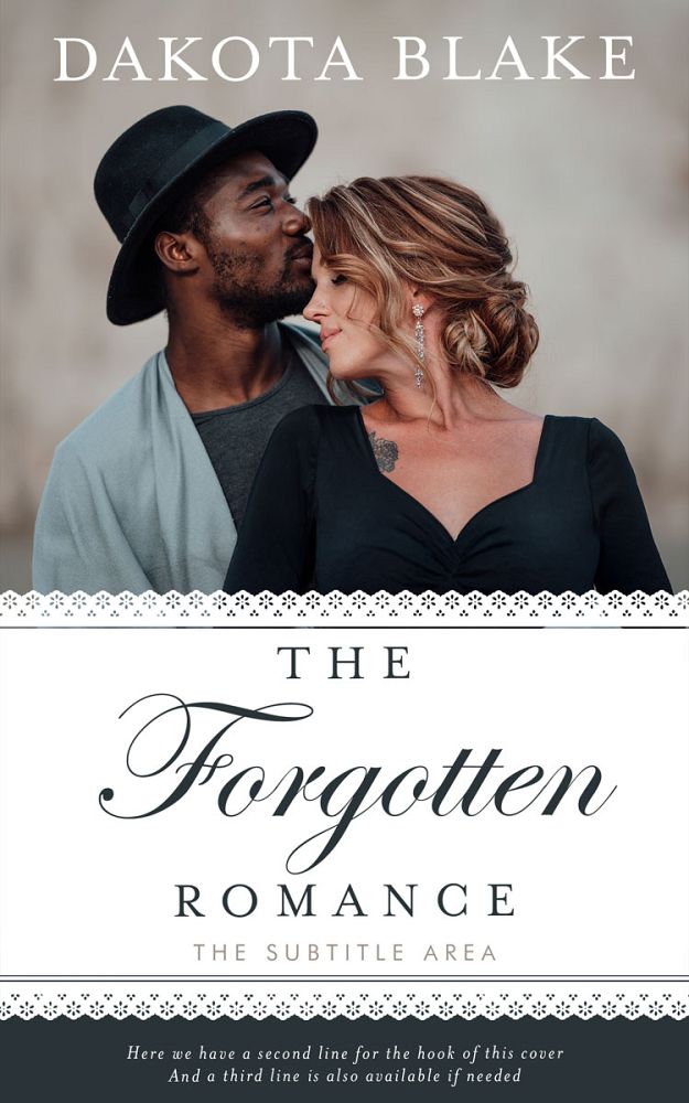 Front view of Cloudy #34611 - Premade Romance Book Cover | BookCoverZone