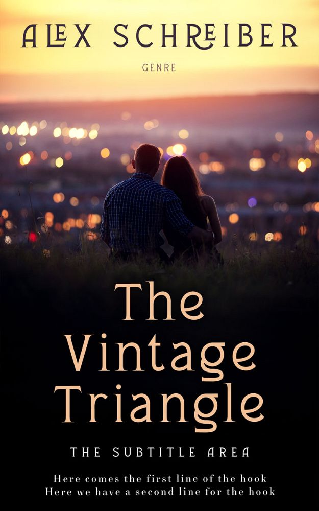 Front view of Thunder #34806 - Premade Romance Book Cover | BookCoverZone