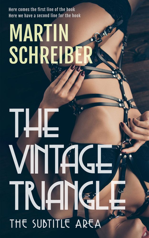 Front view of Vanilla #34816 - Premade Mystery & Thriller & Suspense Book Cover | BookCoverZone