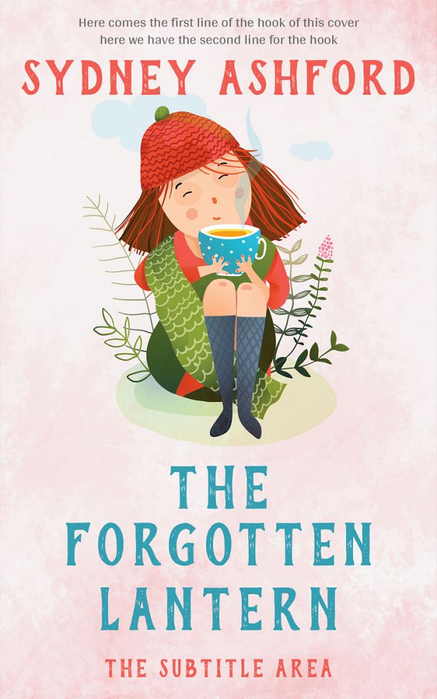 Front view of Dawn Pink #34831 - Premade Literary Fiction Book Cover | BookCoverZone