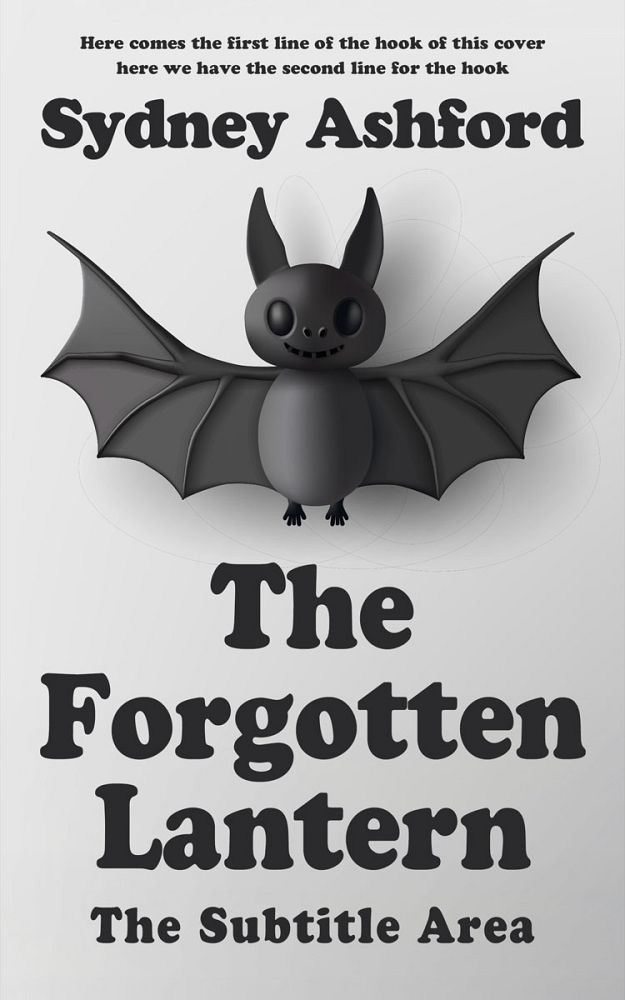 Front view of Quill Gray #34841 - Premade Fantasy Book Cover | BookCoverZone