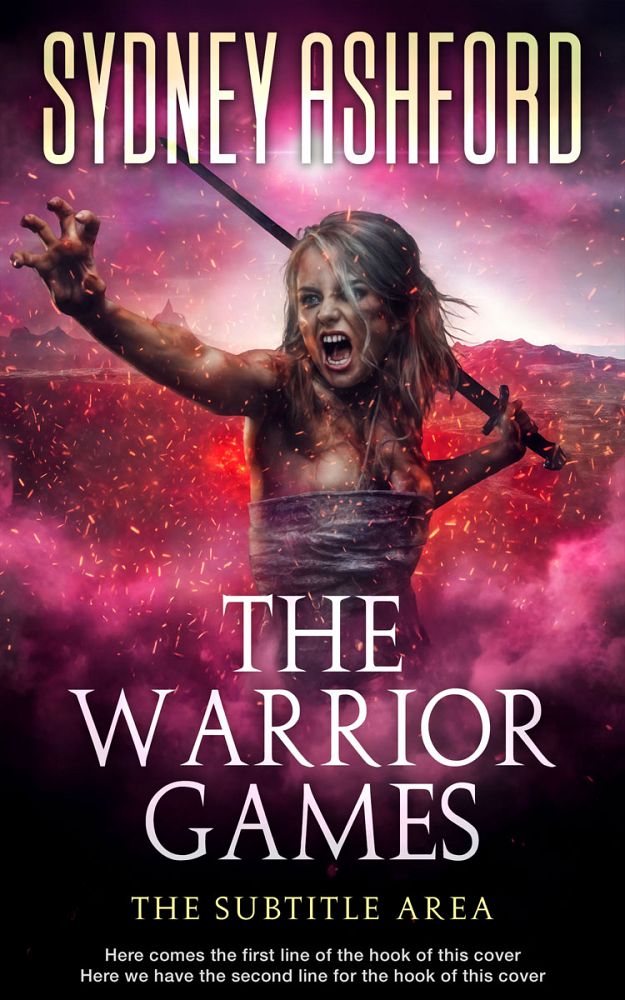 Front view of Tamarind #34871 - Premade Fantasy Book Cover | BookCoverZone