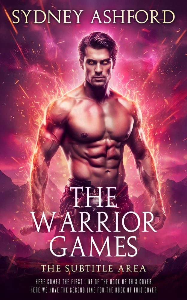 Front view of Camelot #34872 - Premade Fantasy Book Cover | BookCoverZone