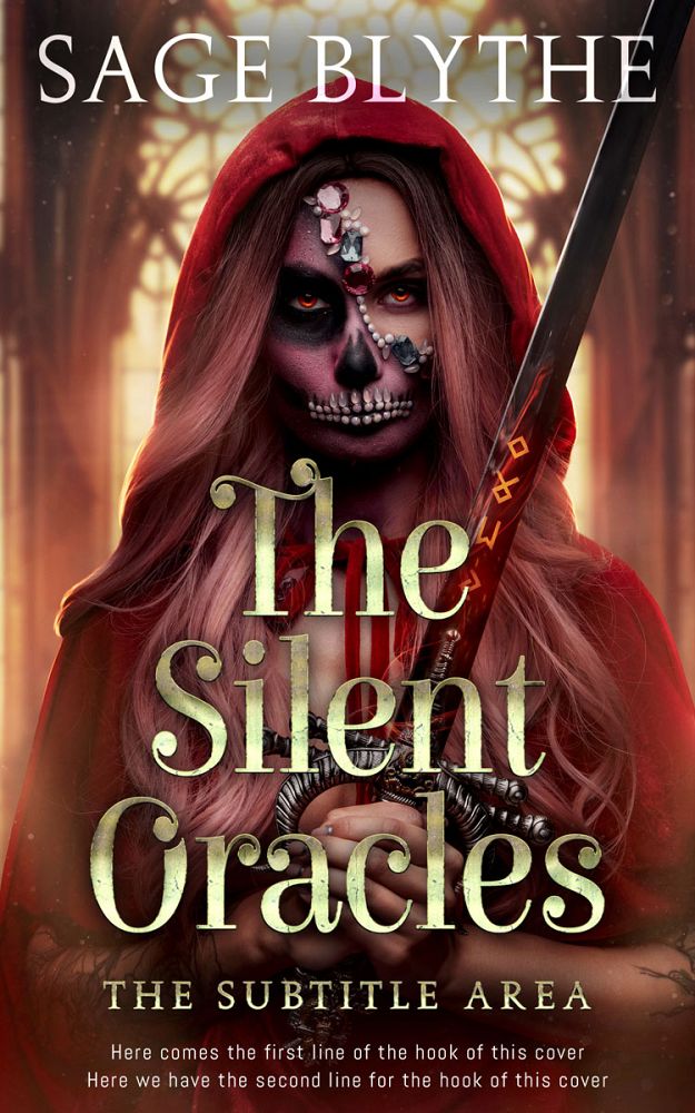 Front view of Cocoa Bean #34896 - Premade Fantasy Book Cover | BookCoverZone