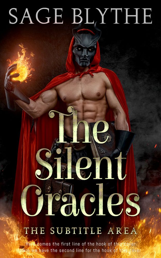 Front view of Laser #34898 - Premade Fantasy Book Cover | BookCoverZone