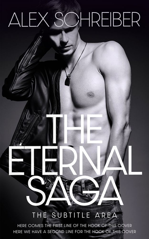 Front view of French Gray #34906 - Premade Erotica Book Cover | BookCoverZone