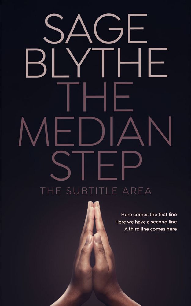 Front view of Cinder #34948 - Premade Health & Mind & Body Book Cover | BookCoverZone