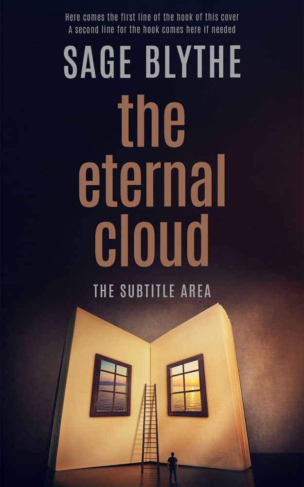 Front view of Muddy Waters #35005 - Premade Fantasy Book Cover | BookCoverZone