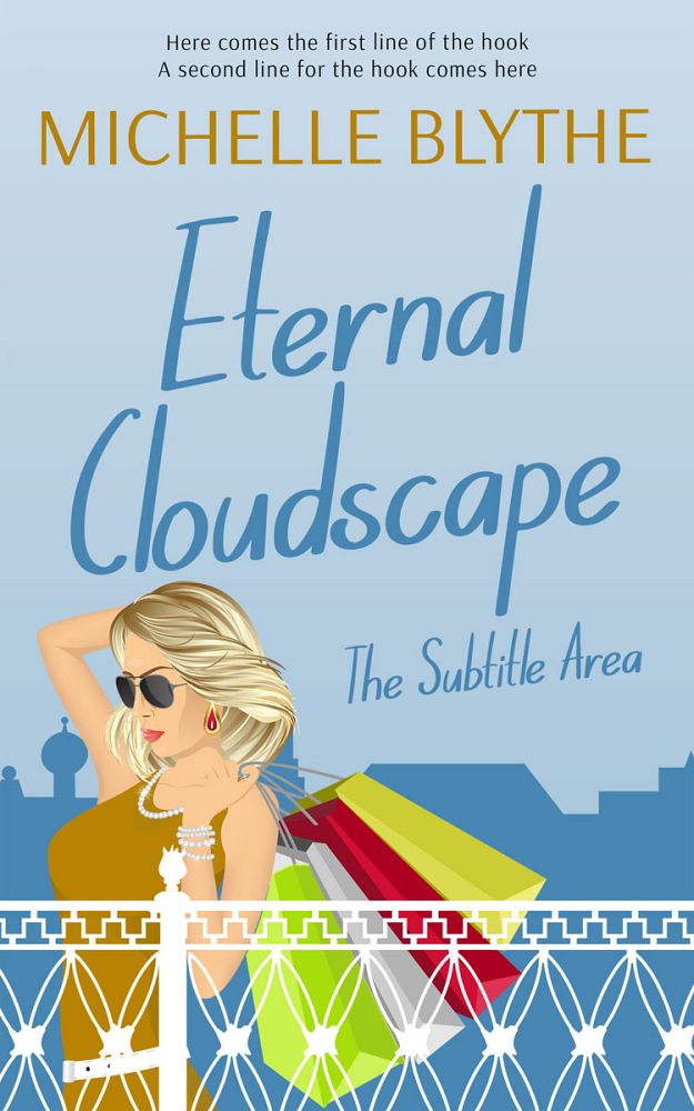 Front view of Jungle Mist #35051 - Premade Chick Lit Book Cover | BookCoverZone