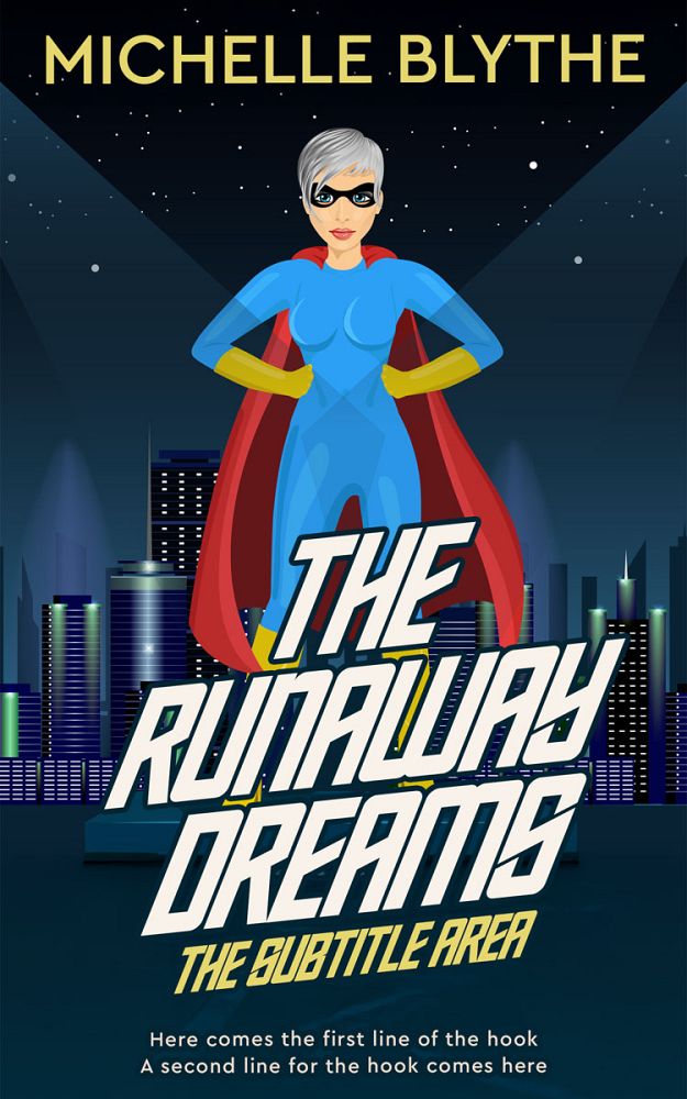 Front view of Firefly #35060 - Premade Action & Adventure Book Cover | BookCoverZone