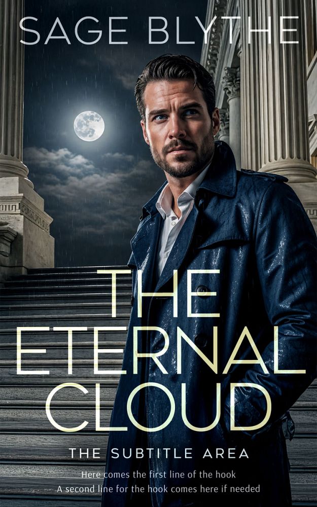 Front view of Ebony Clay #35075 - Premade Mystery & Thriller & Suspense Book Cover | BookCoverZone