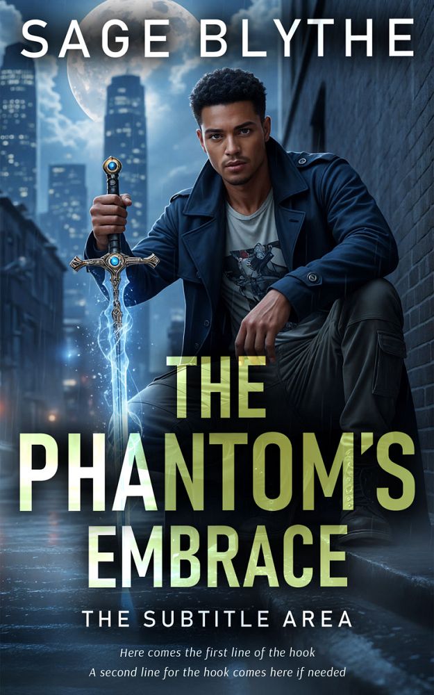 Front view of Mirage #35079 - Premade Paranormal & Urban Book Cover | BookCoverZone