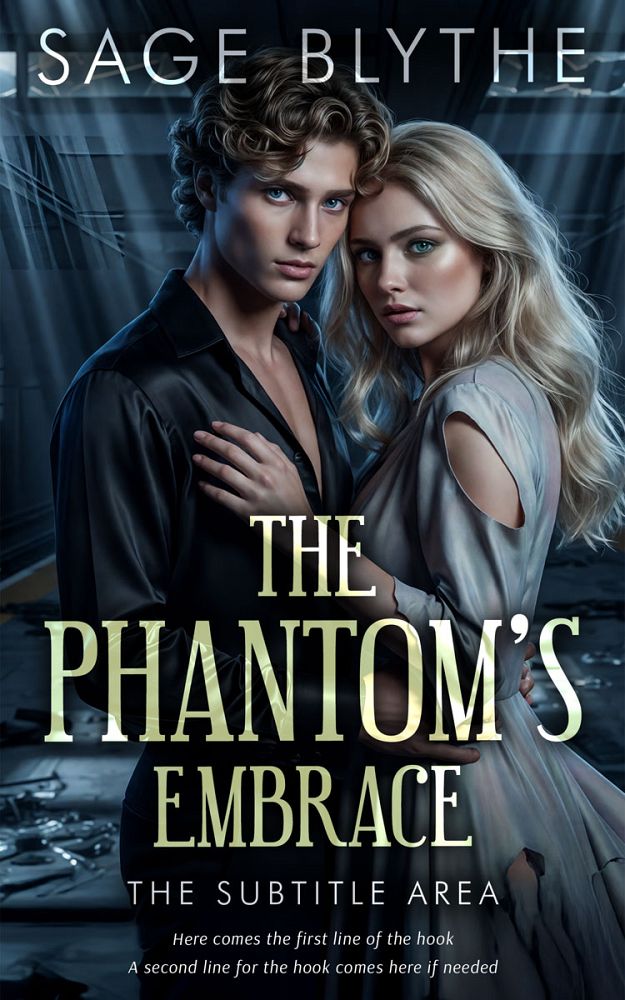 Front view of Mirage #35091 - Premade Erotica Book Cover | BookCoverZone