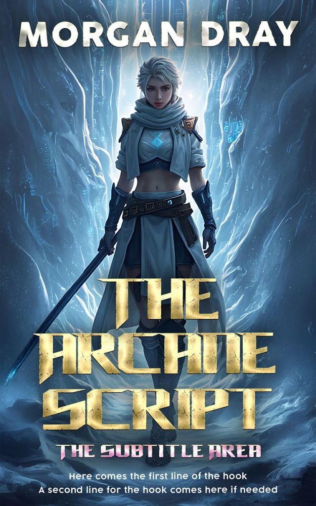 Front view of San Juan #35173 - Premade Fantasy Book Cover | BookCoverZone