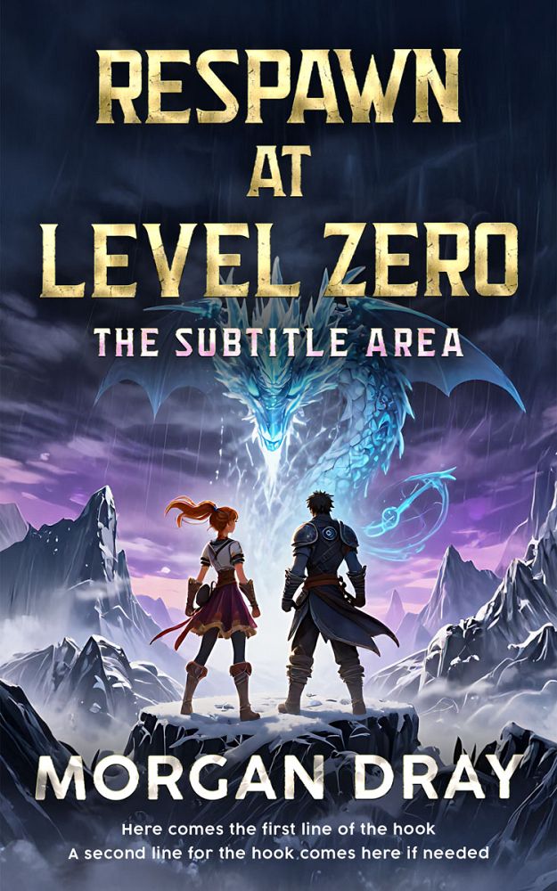 Front view of Ebony Clay #35176 - Premade Fantasy Book Cover | BookCoverZone