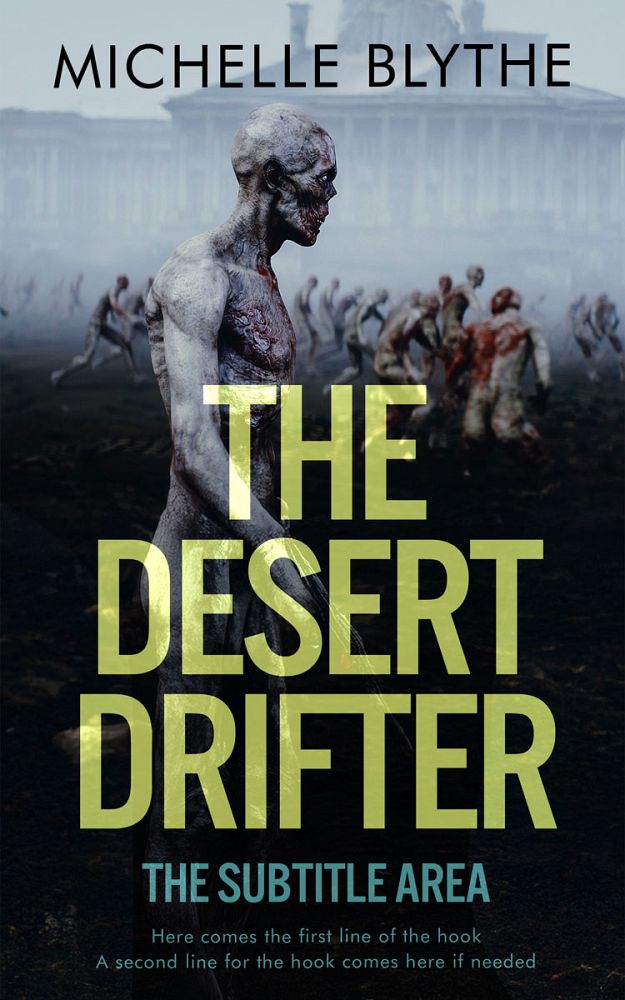 Front view of Woodsmoke #35201 - Premade Apocalyptica Book Cover | BookCoverZone