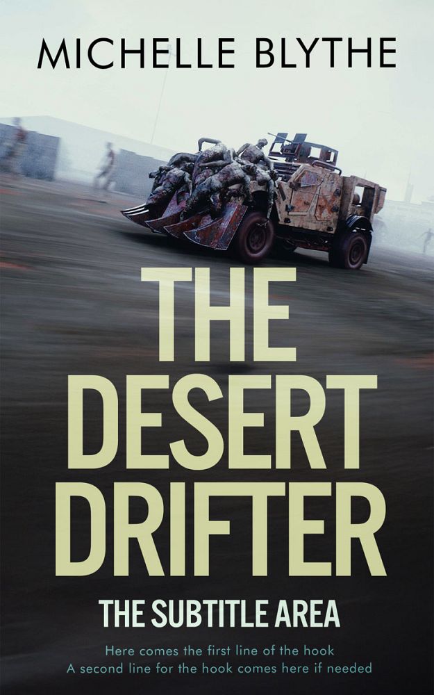 Front view of Shark #35202 - Premade Apocalyptica Book Cover | BookCoverZone