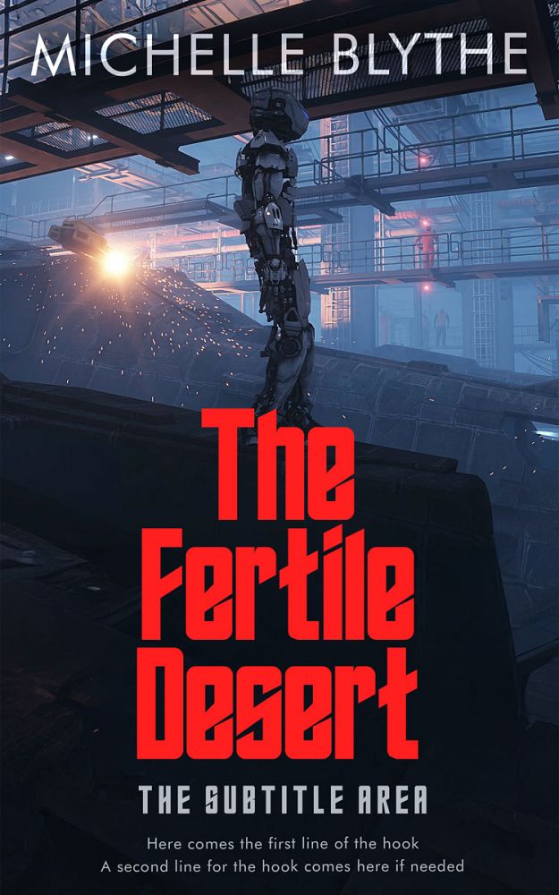 Front view of Mandy #35208 - Premade Apocalyptica Book Cover | BookCoverZone