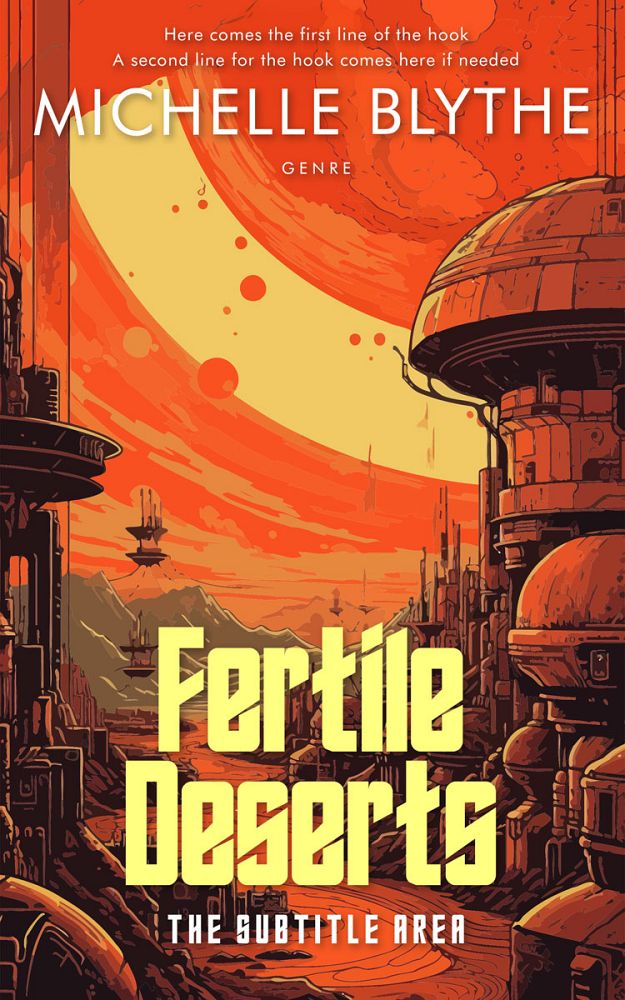 Front view of Eclipse #35218 - Premade Apocalyptica Book Cover | BookCoverZone