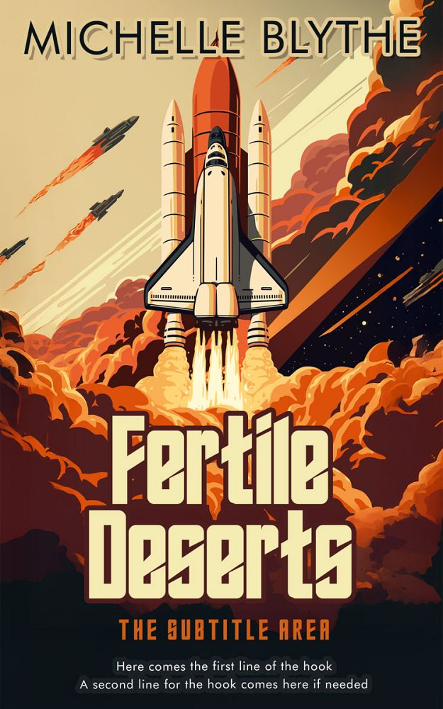 Front view of Zombie #35220 - Premade Science Fiction Book Cover | BookCoverZone