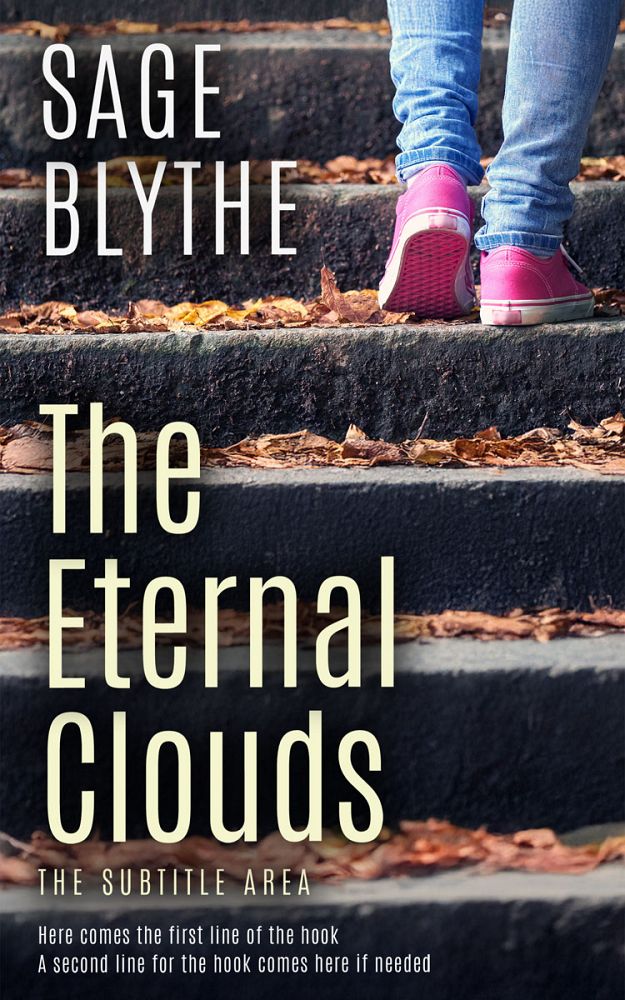 Front view of Soft Amber #35253 - Premade Action & Adventure Book Cover | BookCoverZone