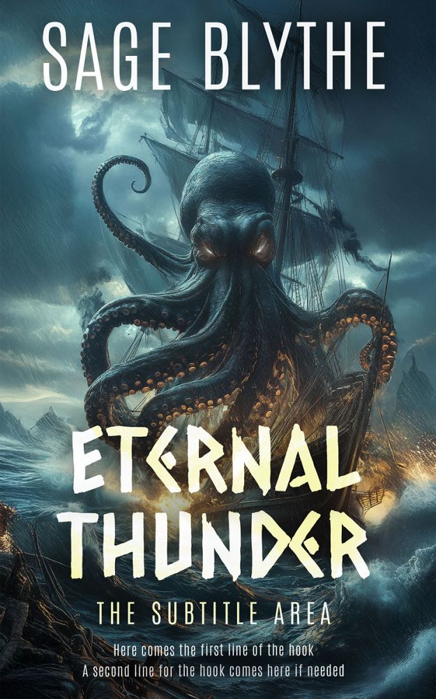 Front view of Outer Space #35287 - Premade Fantasy Book Cover | BookCoverZone