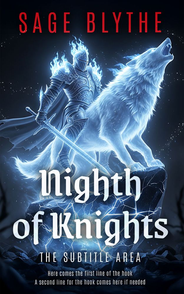 Front view of Big Stone #35301 - Premade Fantasy Book Cover | BookCoverZone