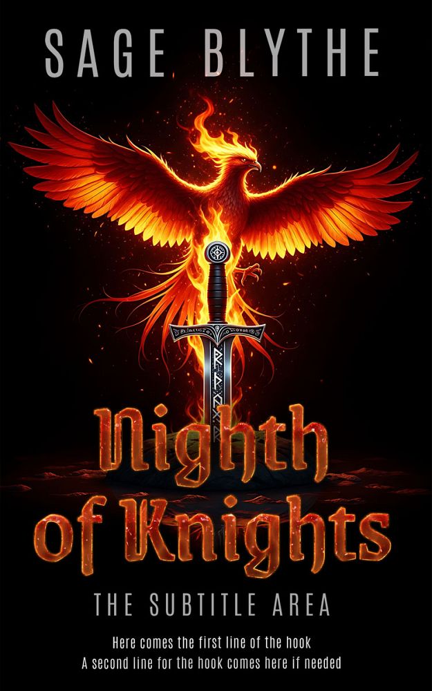 Front view of Tuscany #35302 - Premade Fantasy Book Cover | BookCoverZone