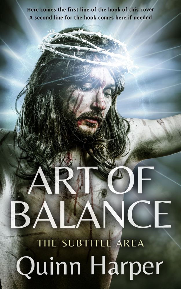 Front view of Heavy Metal #35342 - Premade Religion & Spirituality Book Cover | BookCoverZone