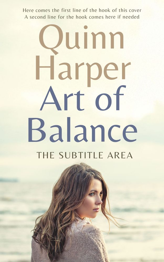 Front view of Ecru White #35348 - Premade Romance Book Cover | BookCoverZone