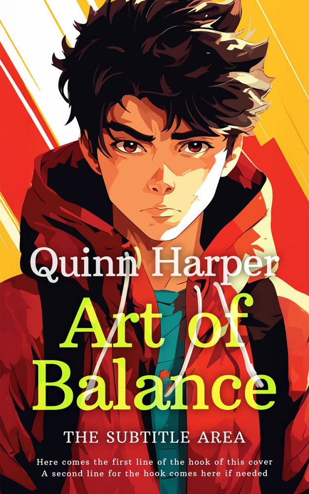 Front view of Woodsmoke #35360 - Premade Teen & Young Adult Book Cover | BookCoverZone