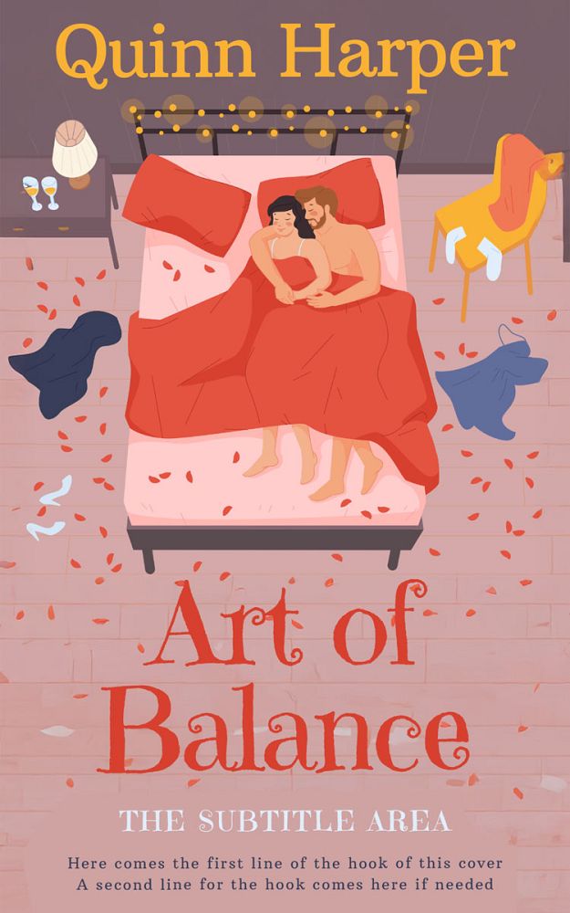 Front view of Quicksand #35370 - Premade Romance Book Cover | BookCoverZone