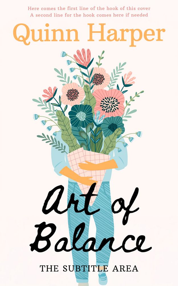 Front view of White Linen #35380 - Premade Romance Book Cover | BookCoverZone