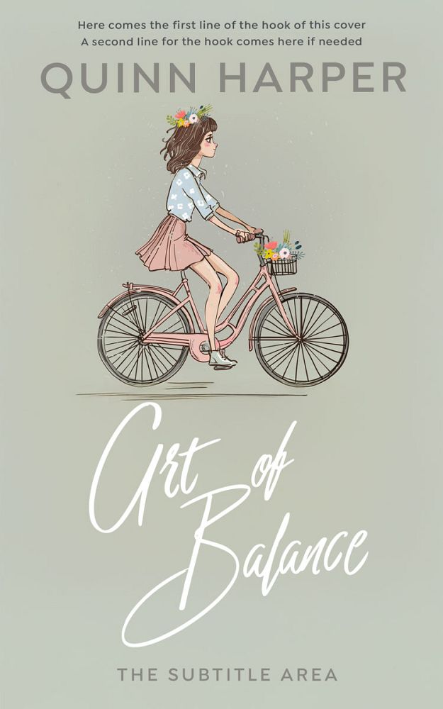 Front view of Kangaroo #35430 - Premade Chick Lit Book Cover | BookCoverZone