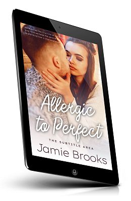 book cover on a tablet view