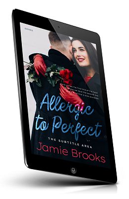 book cover on a tablet view