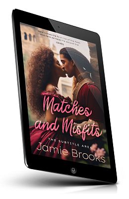 book cover on a tablet view
