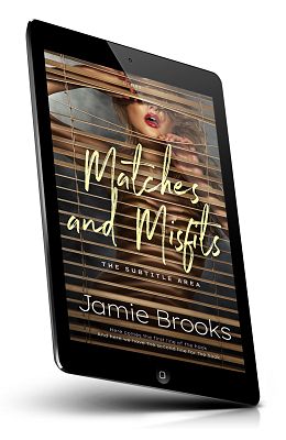 book cover on a tablet view