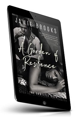 book cover on a tablet view