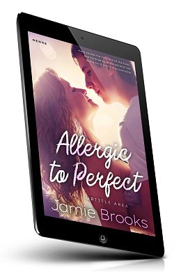 book cover on a tablet view