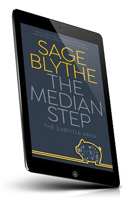 book cover on a tablet view