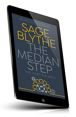 book cover on a tablet view