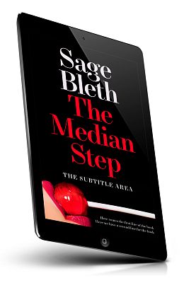 book cover on a tablet view