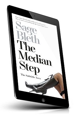 book cover on a tablet view