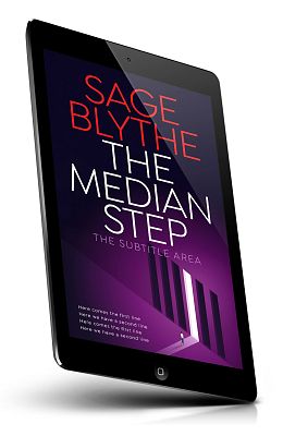 book cover on a tablet view