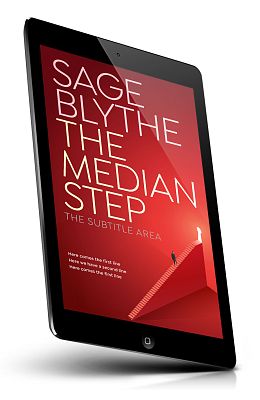 book cover on a tablet view