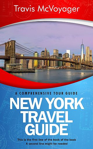 3D mockup of Danube #0081 - Premade Travel Book Cover | BookCoverZone